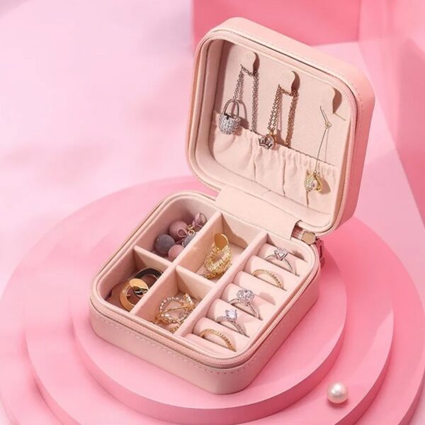 Mini PU Leather jewellery Box for Travel & Storage (X863)