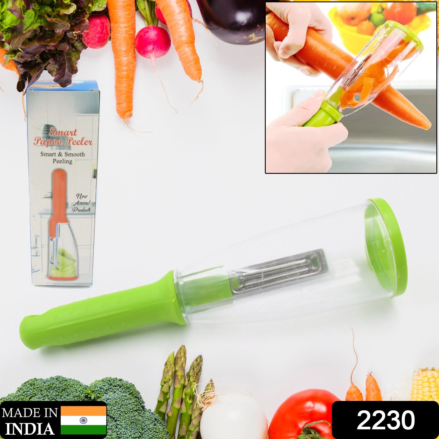 Smart Multifunctional Vegetable / Fruit Peeler for Kitchen - Image 2