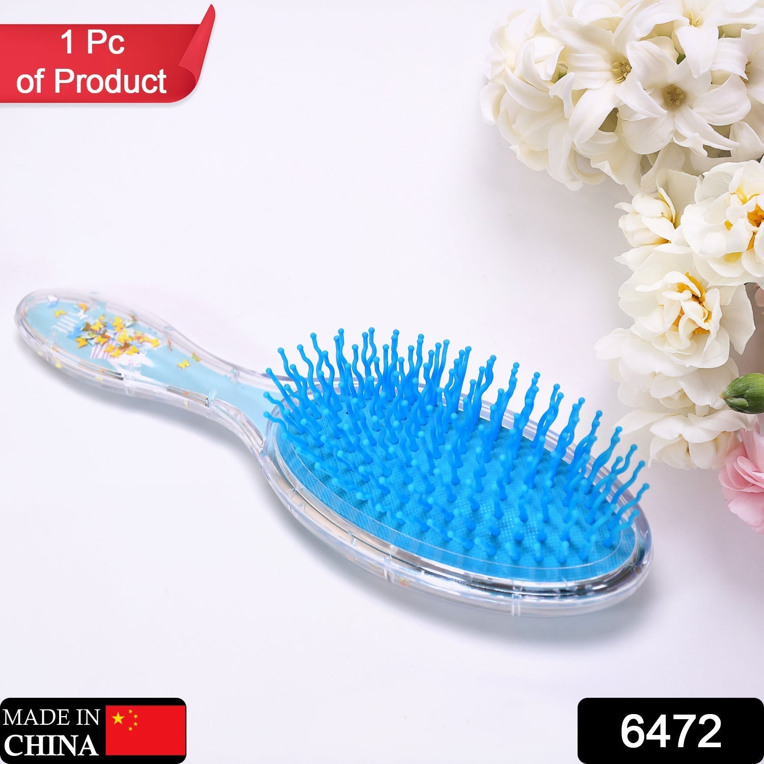 Hair Brush for Kids Detangling Anti-static Soft Massage for Braids Curly Straight Long or Short Wet Or Dry Hair (Multi-Design) - Image 2
