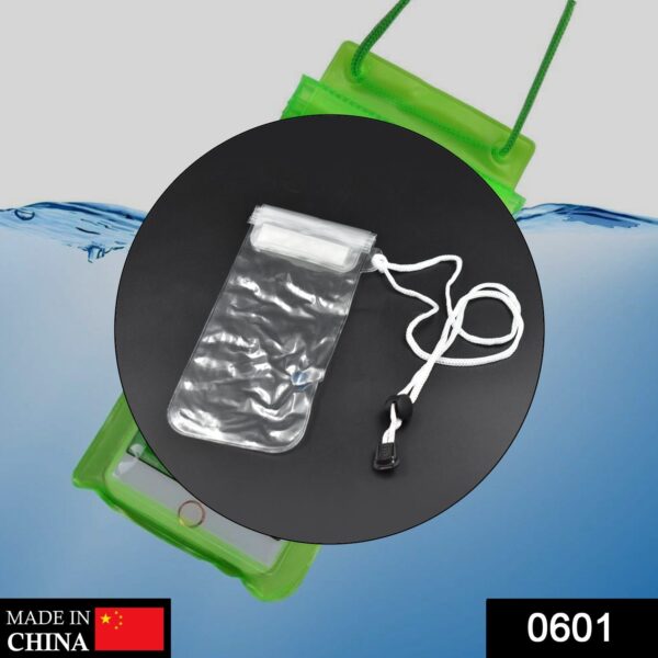 Waterproof Mobile Pouch (6.2 inch , Random Colour) - Image 2