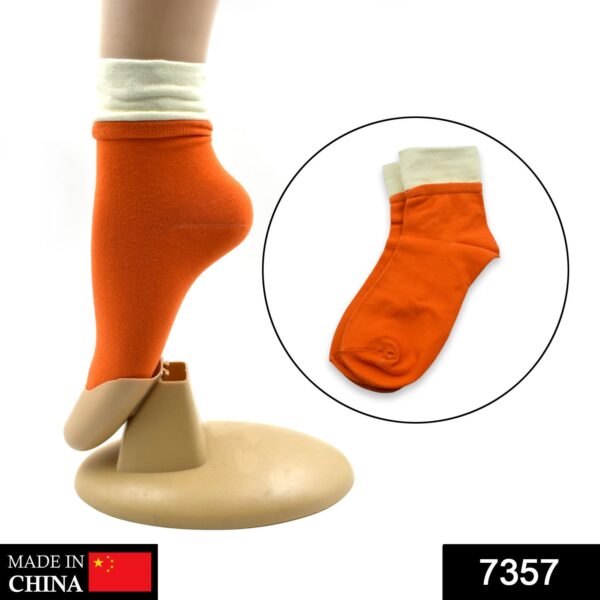 Socks Breathable Thickened Classic Simple Soft Skin Friendly (1Pair) - Image 2