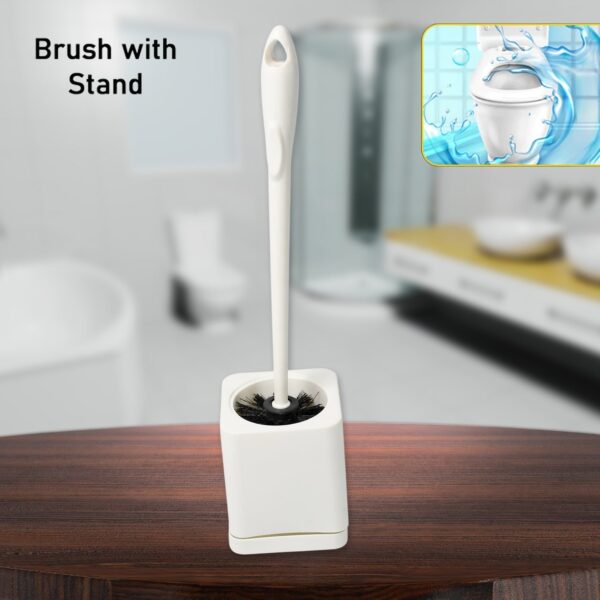 MKK-33-Toilet Brush Set with Holder – Long Handle Cleaning Tool - Image 5