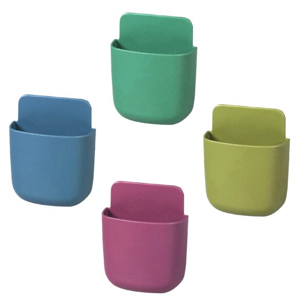 Wall Mounted Storage Case with Mobile Phone Charging Holder (X656)