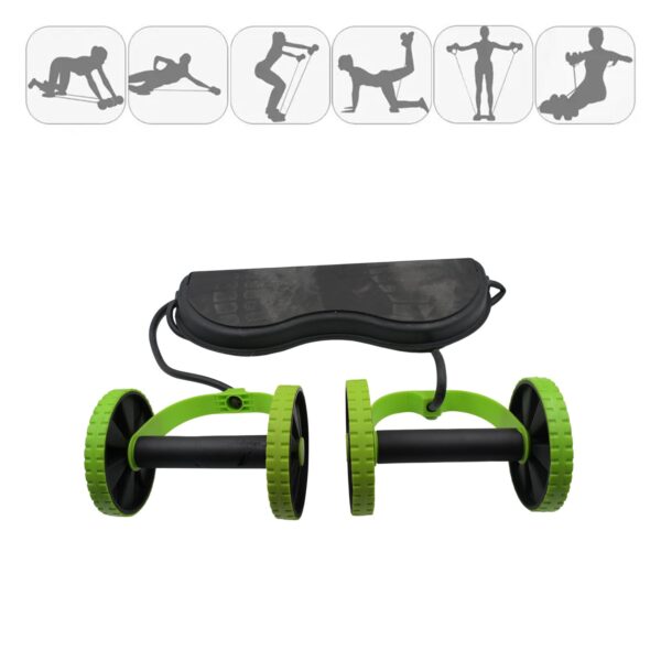 Professional Fitness Imported Ab Builder Ab Care Xtreme Fitness  Resistance Exerciser Resistance Tube Ab Slimmer Rope Exerciser Body Building Home Gym Trainer for Both Men & Women (1 Pc) - Image 6