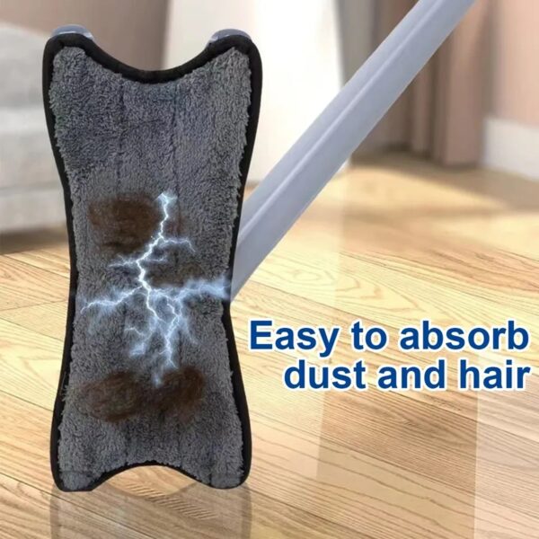 Adjustable 360° Flat Hand Mop: Floors, Walls, Ceilings (Easy Squeeze) - Image 9