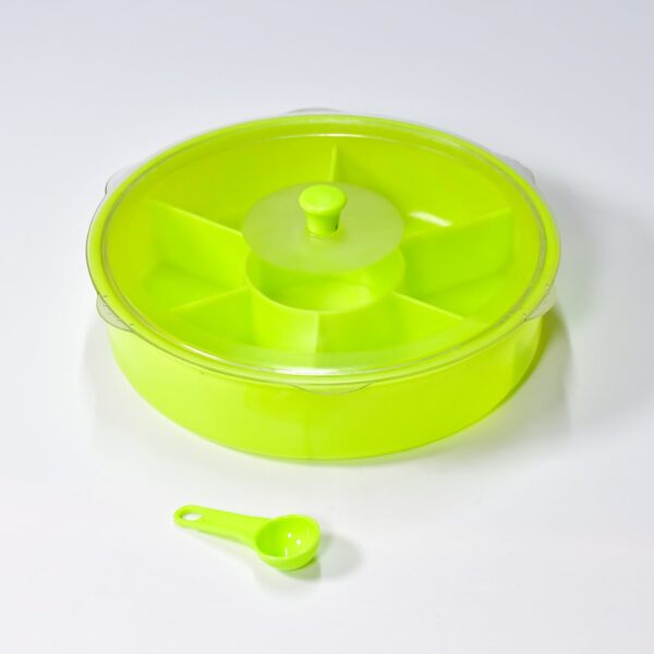 Multipurpose Dry-fruit and masala box with single spoon. - Image 4