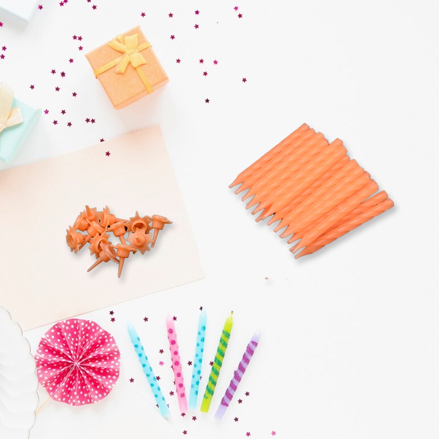 Birthday Party Candles (Pack of 24 pcs) - Image 3