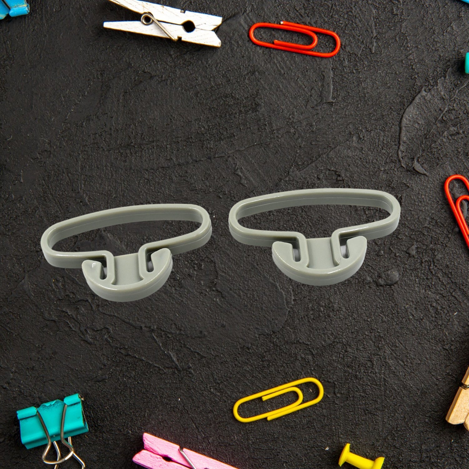 Portable Shopping Bag Handle Holder, Household Plastic Bag Hook Kitchen Supplies Carrier Holds Plastic Reusable Grocery Bags Holder Portable Bag Carrier, Multifunctional (2pc) - Image 3