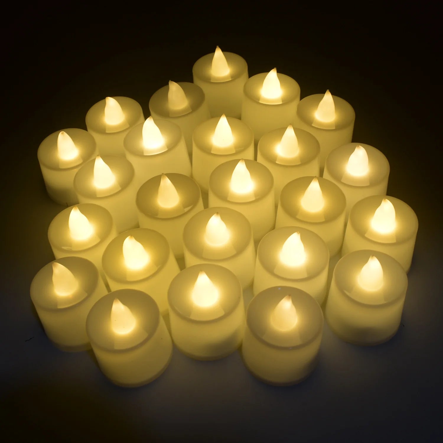 Festival Decorative LED Tealight DIYA Candles – Battery Operated for Party, Wedding, Birthday & Gifts (24 Pc Set) (X1043) - Image 2