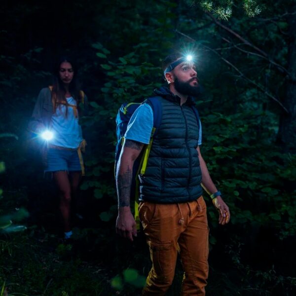 Head Lamp 15 Led Long Range Rechargeable  Lamp Use For Camping, Hiking - Image 6