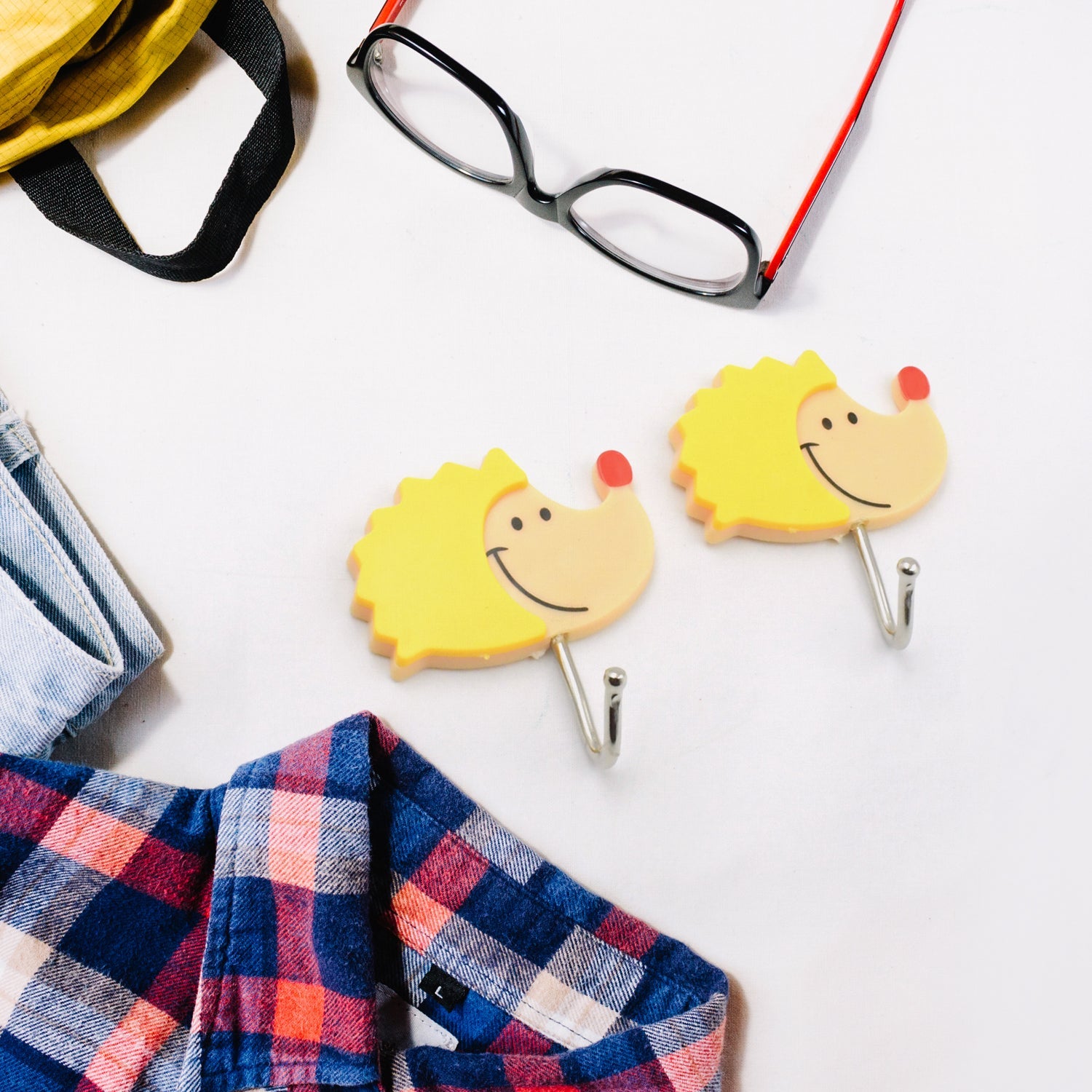 Multipurpose Self-Adhesive Hooks (Heavy Duty): Bathroom, Kitchen, Office - Image 3