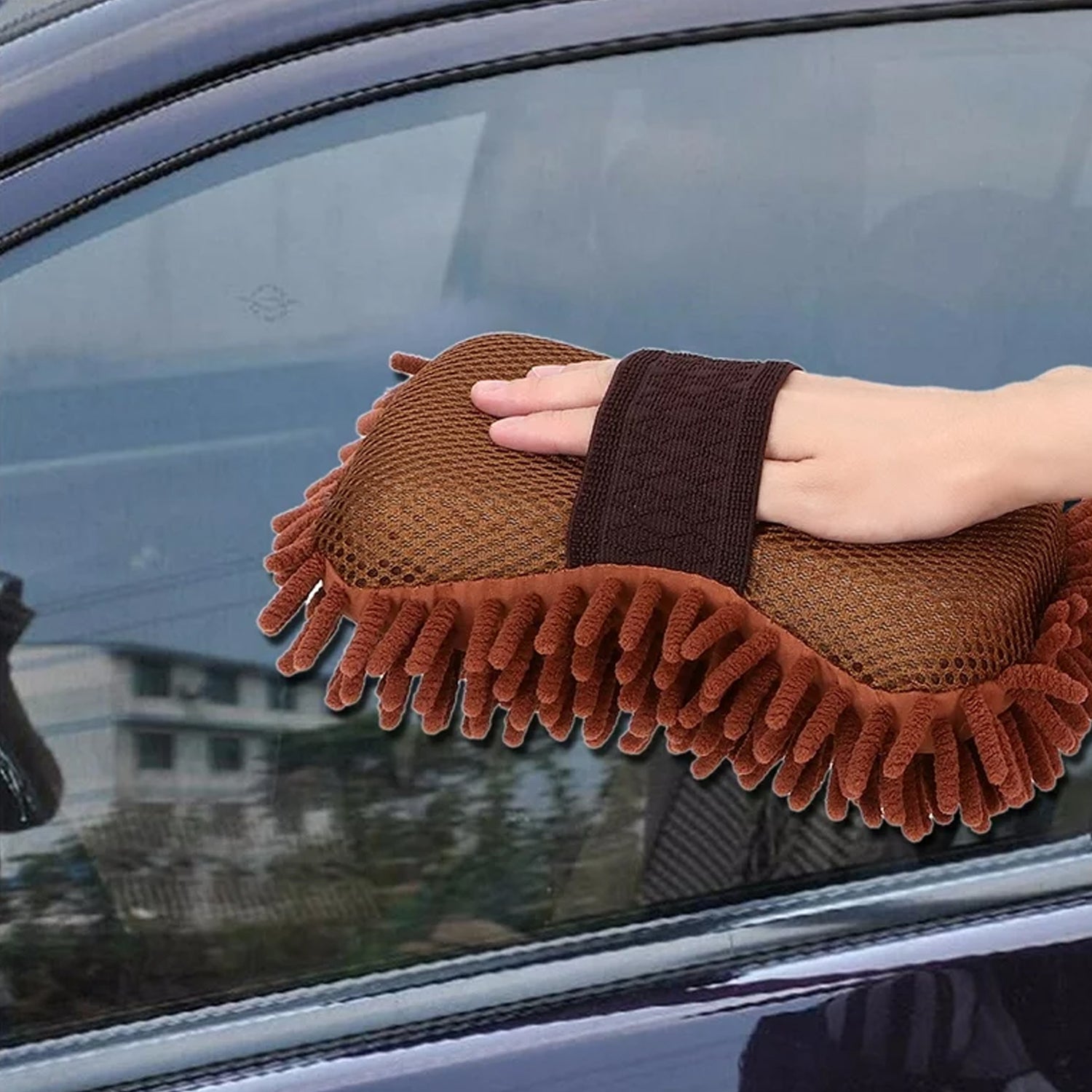 Small Multipurpose Microfiber Duster & Whiteboard Eraser | Washable & Scratch-Free Cleaning Sponge for Classroom, Home, Office & Car - Image 5