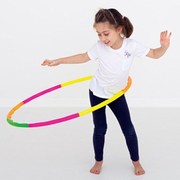 Hoops Hula Interlocking Exercise Ring for Fitness with Dia Meter Boys Girls and Adults - Image 3