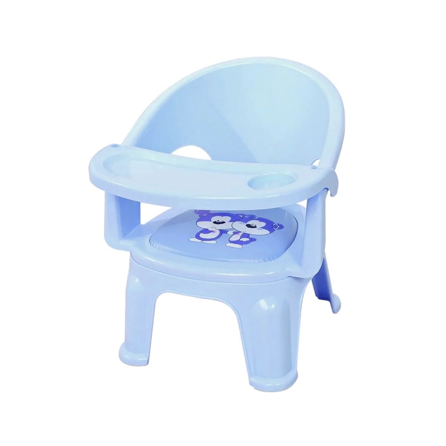 Baby Chair, with Tray Strong and Durable Plastic Chair for Kids/Plastic School Study Chair/Feeding Chair for Kids, Portable High Chair for Kids - Image 7