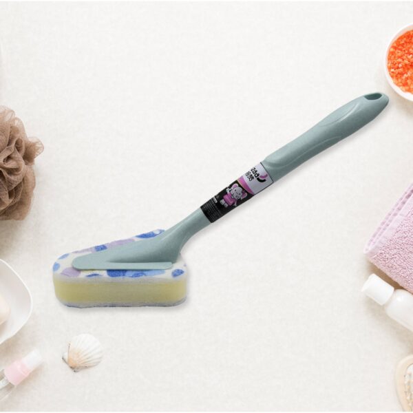 Cleaning Supplies Kitchen Handle Universal Triangular Sponge Multifunctional Bathroom Brush Long Handle Kitchen , Dining & Bar - Image 5