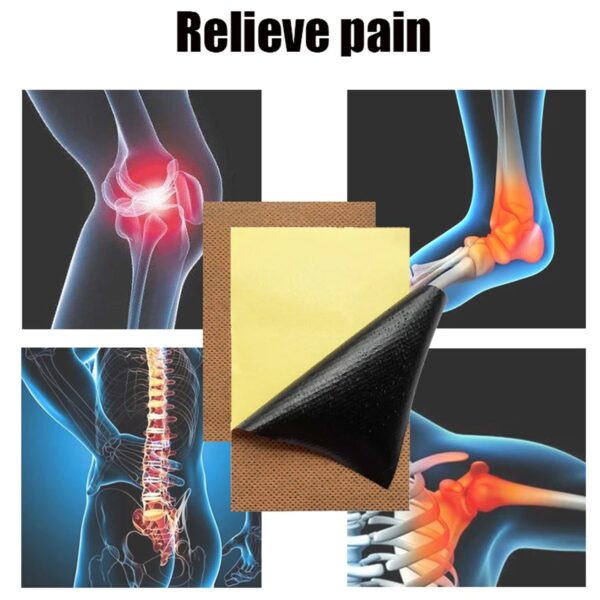 Ant Pain Relief Patch - Pack of 8 Patches | Instant Relief from Muscular Pain & Joint Pain| Natural Pain Relief Patches | Powerful Pain Relief, No Side Effects - Image 5
