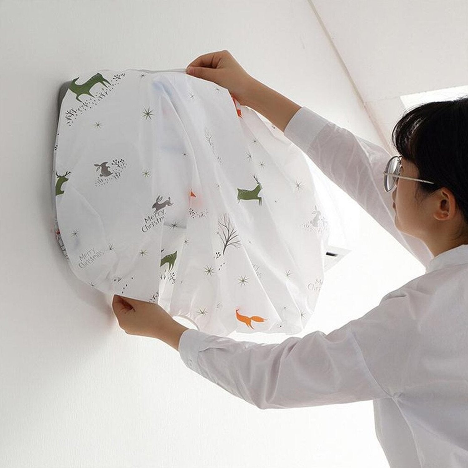 Air Conditioning Dust Cover Waterproof Folding Ac Cover AC CAP ((F23)1/5X257) - Image 5