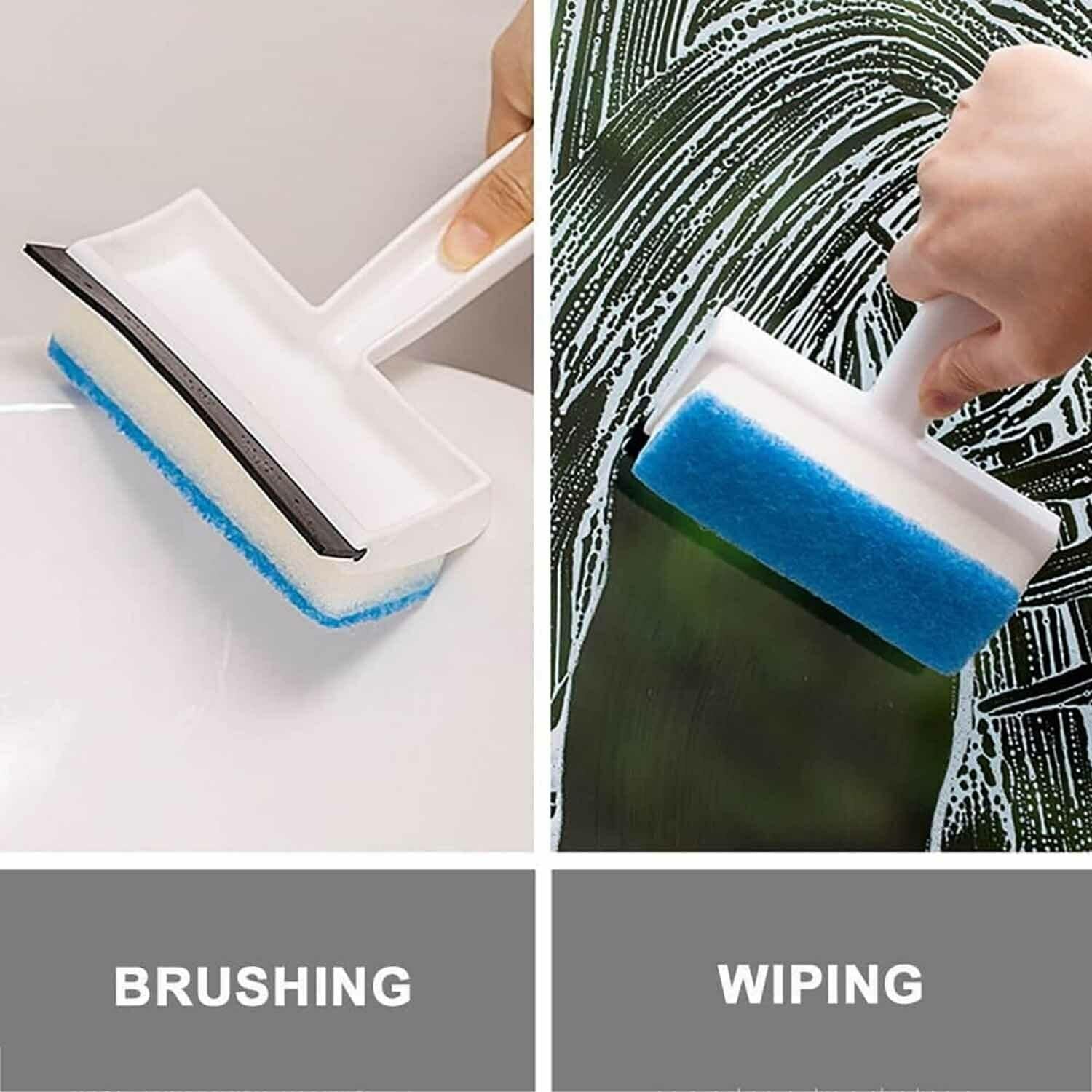 2 In 1 Glass Wiper & Cleaning Brush (MKK-X87) - Image 9