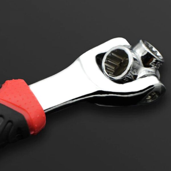 48 in 1 Socket Point Universal Car Repair 360 Degree Fixed Square, Hex, Torx Hand Tool Wrench - Image 7