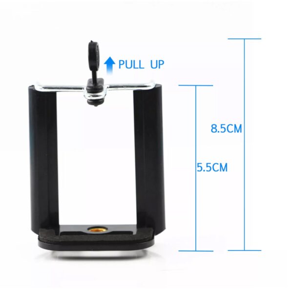 Mobile Holder Attachment For Selfie Stick and Mobile Tripods - Image 5