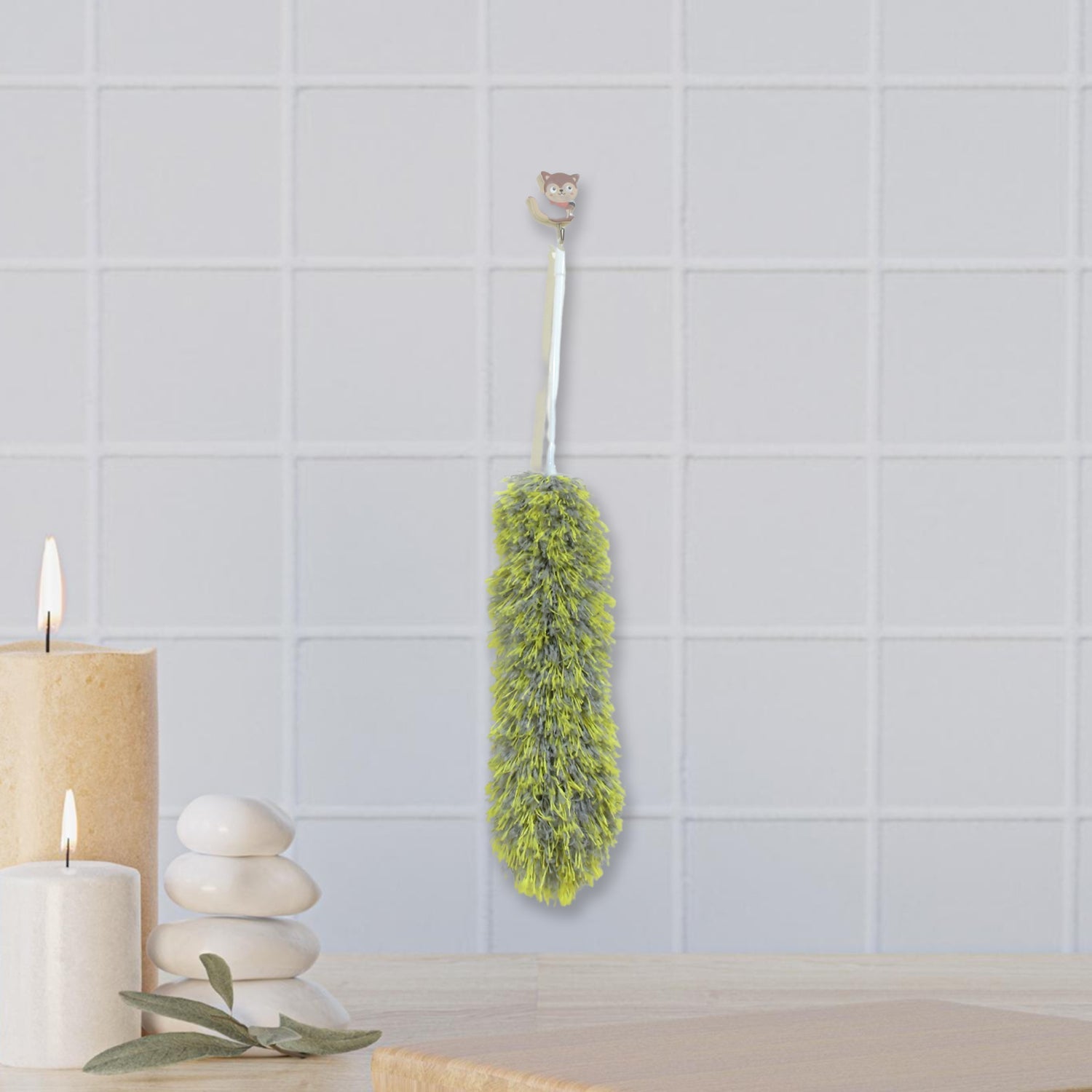 Long Handle, Microfiber Duster for Cleaning, Microfiber Hand Duster Washable Microfiber Cleaning Tool Extendable Dusters for Cleaning Office, Car, Computer, Air Condition, Washable Duster (62Cm) - Image 5