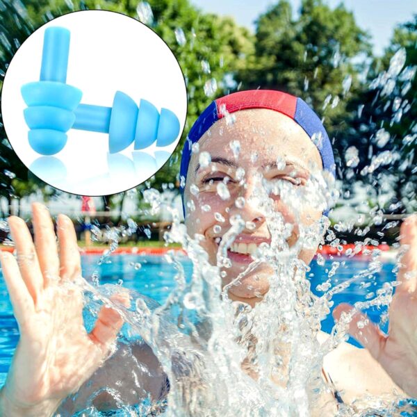 Safety Ultra Soft Foam Ear Plugs Reusable Ear Plugs for Sleeping, Travel, Loud Noises, Work, Learning, Snoring (2 Pc Set) - Image 4