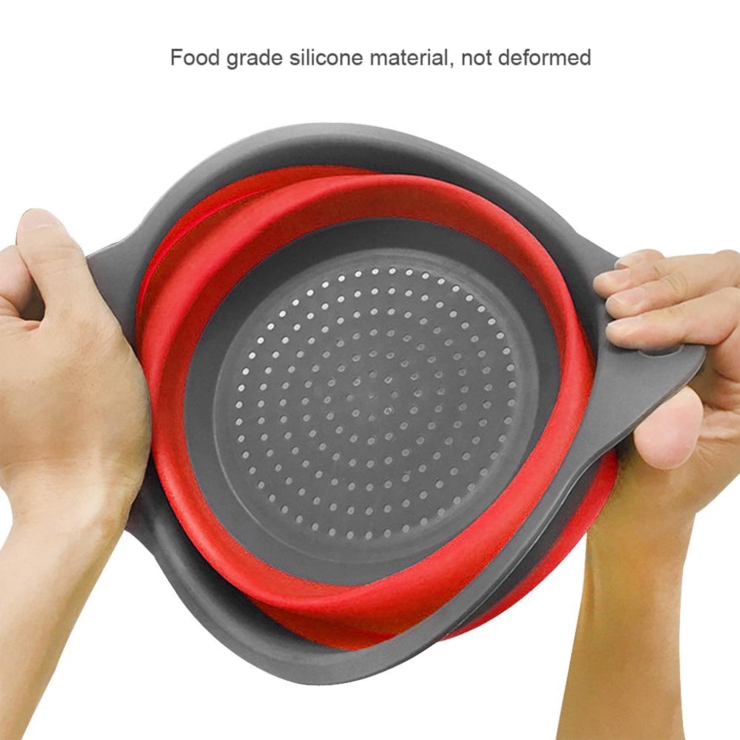 Round Sili Strain used in all kinds of household and official kitchen purposes as a Foldable utensil. - Image 9