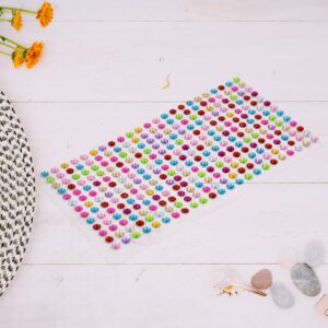 Self Adhesive Multi Size Shaped Shining Stones Crystals Stickers (X320)