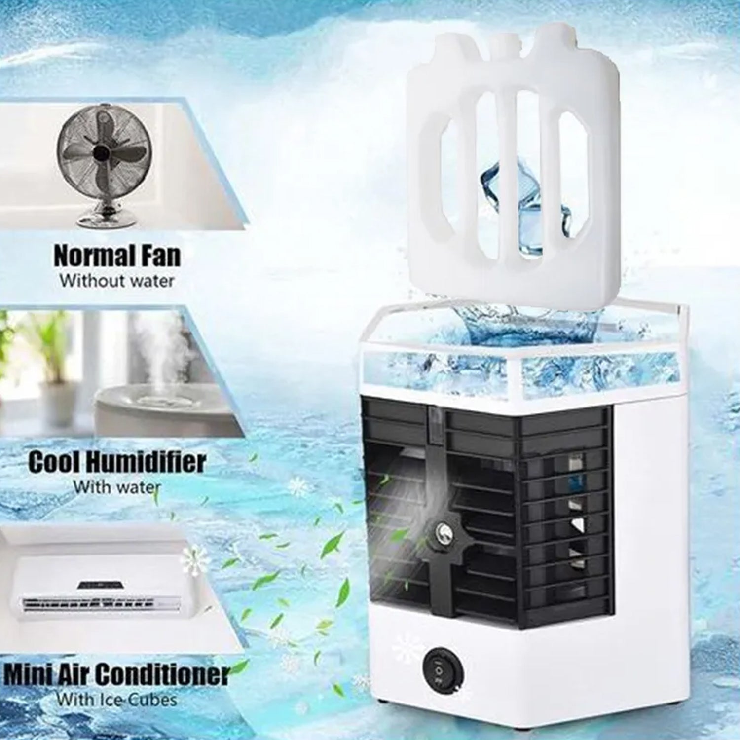 Mini Portable Arctic Air Cooler & Humidifier - Image 9