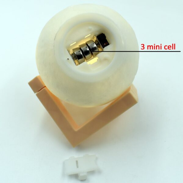 3D Power Moon Lamp with Touch Control Adjust Brightness / One color (X455) - Image 5