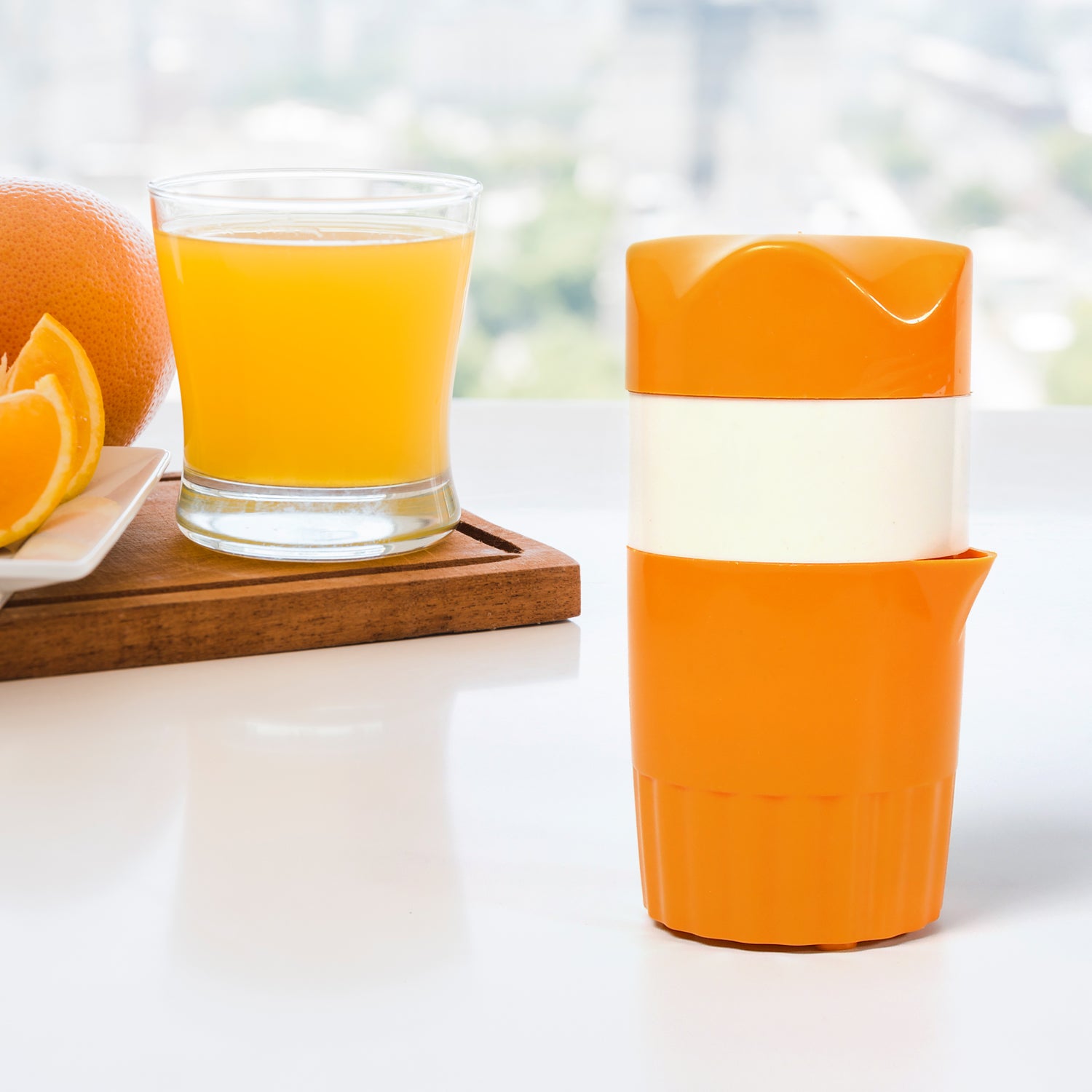 Manual Handheld Citrus Orange Lemon Juicer Fruit Press Squeeze Extractor New - Image 5