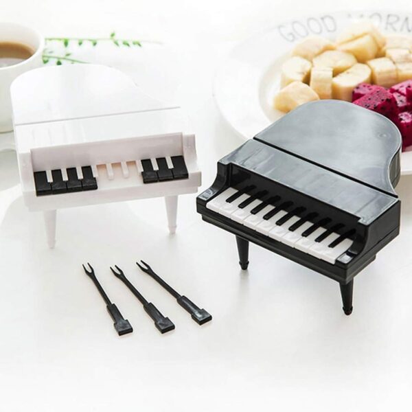 10 Pc Piano Fruit Forks: Fun & Functional for Snacks (1 Set)(MKK-X78) - Image 5