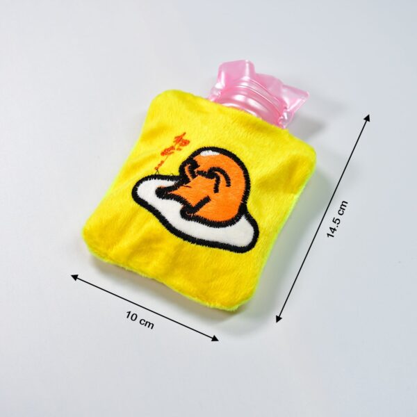 Yellow Duck Head Small Hot Water Bag with Cover for Pain Relief, Neck, Shoulder Pain and Hand, Feet Warmer, Menstrual Cramps. - Image 5