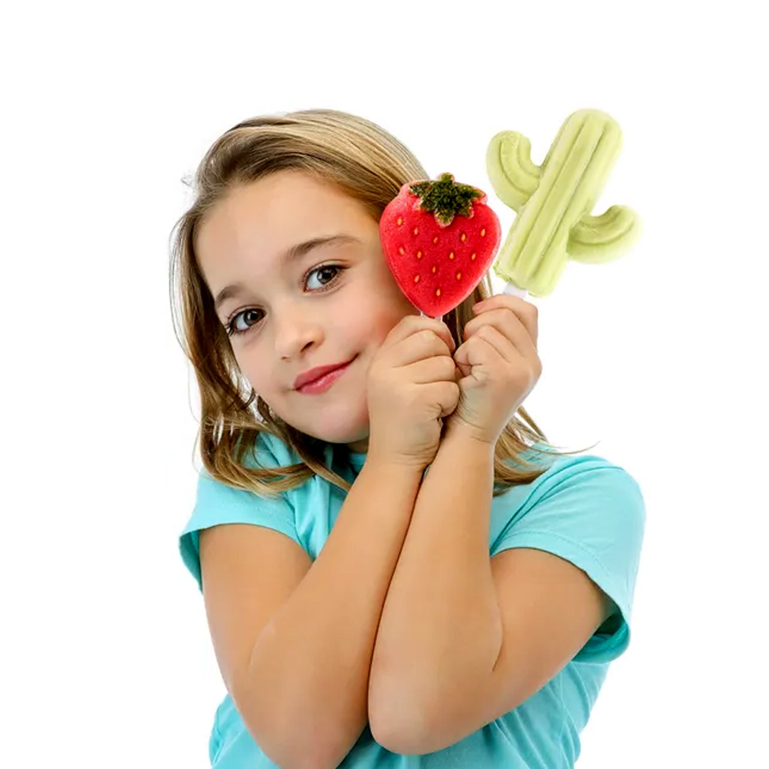 Cactus Shape Popsicle Molds - Durable Silicone Ice Cream Mould, DIY Ice Pop Kitchen Tool - Image 6