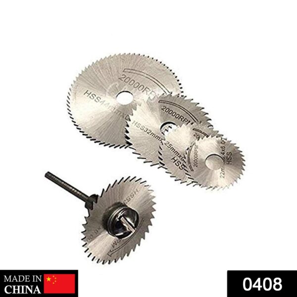 6pcs Metal HSS Circular Saw Blade Set Cutting Discs for Rotary Tool - Image 2