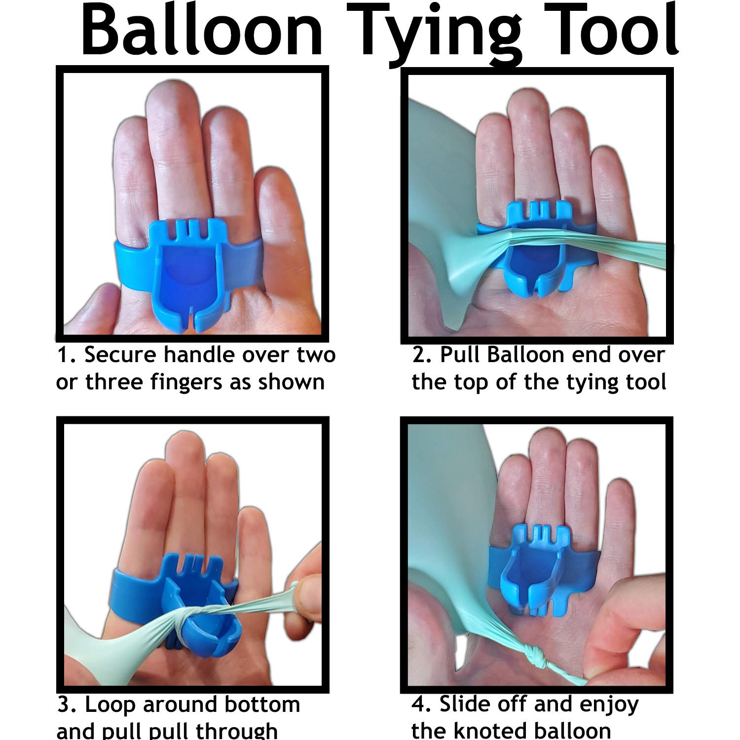 Balloon Tying Tool - Knotting Device for Faster Balloon Setup, Party Decoration Accessory - Image 5