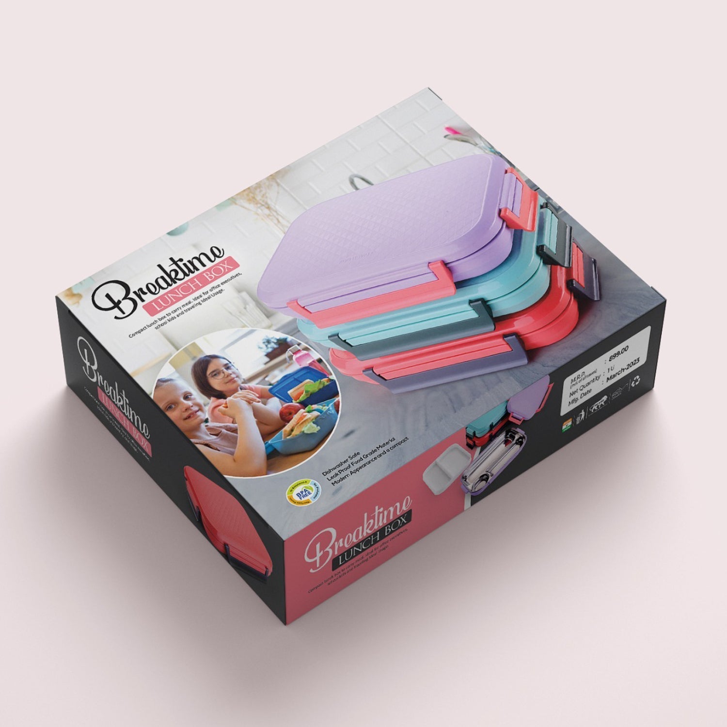 Premium Multi-Compartment Steel Lunch Box for Office, School & Travel - Image 7