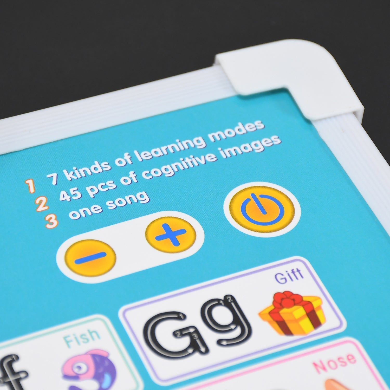 Learning Board 2in1 - Educational PAD for Kids Musical Board for Alphabet ABC Learning Toy Play Mat & Drawing with One Doodle Pen - Image 5