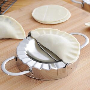 Stainless Steel Dumpling Maker: Easy & Reliable Dumplings Every Time (1 Pc )(X1024)