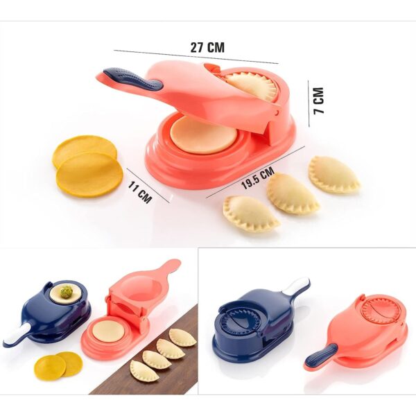 2-in-1 Dumpling Press Mould for Gujiya & Momos (MKK-X86) - Image 8