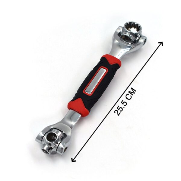 48 in 1 Socket Point Universal Car Repair 360 Degree Fixed Square, Hex, Torx Hand Tool Wrench - Image 5