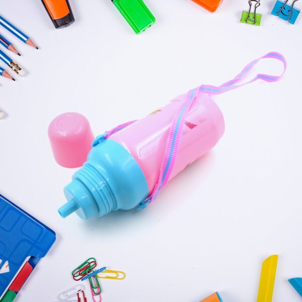 500ml Insulated Sports Water Bottle with Dori & Straw: Leakproof, BPA-Free, Kids - Image 4