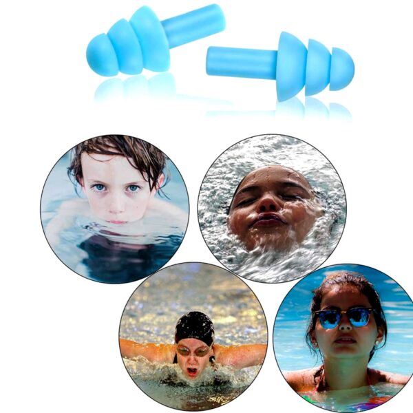 Safety Ultra Soft Foam Ear Plugs Reusable Ear Plugs for Sleeping, Travel, Loud Noises, Work, Learning, Snoring (2 Pc Set) - Image 5