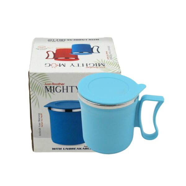 300ml Stainless Steel Mug: Insulated, Leakproof Lid, Hot/Cold Drinks (Mix Color) - Image 4
