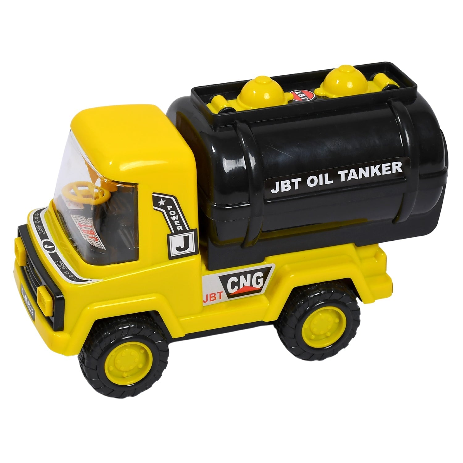 Big Heavy Duty Unbreakable Toy Truck with Sound | Friction Powered Oil-Water Tanker - Image 4