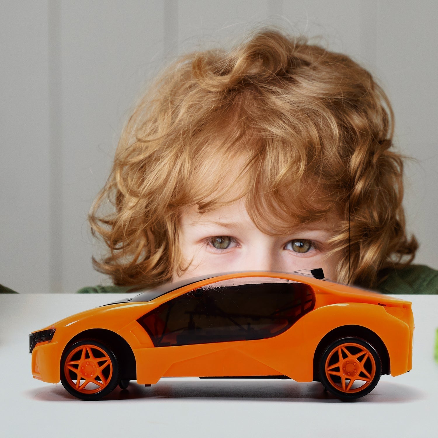 Remote Control Fast Modern Racing Car 3D Light with Go Forward And Backward - Image 8