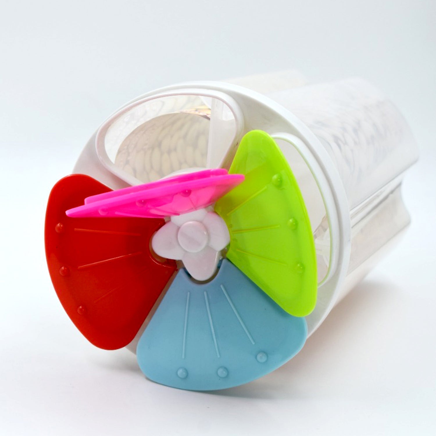 4 Section Storage containers airtight Transparent Food Plastic Storage Container - Image 8