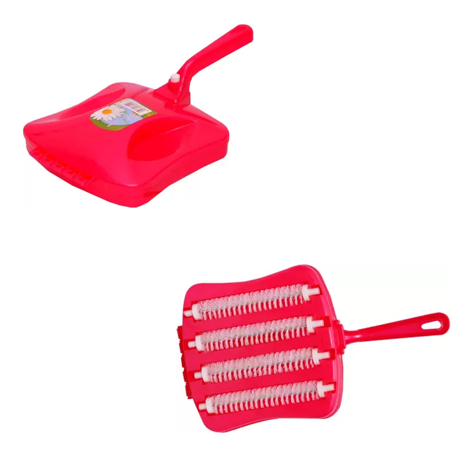 Plastic Handheld Carpet Roller Brush Cleaning with Dust Crumb Collector, Wet, and Dry Brush - Image 7