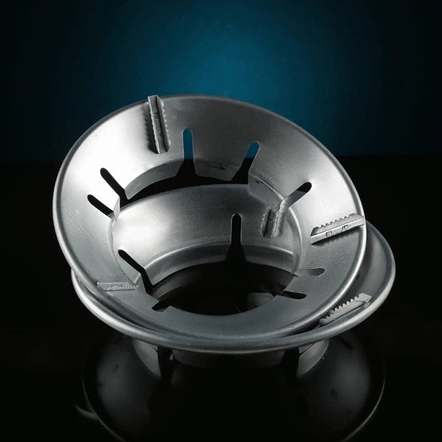 Home Gas Stove Fire & Windproof Energy Saving Stand (X1082) - Image 3