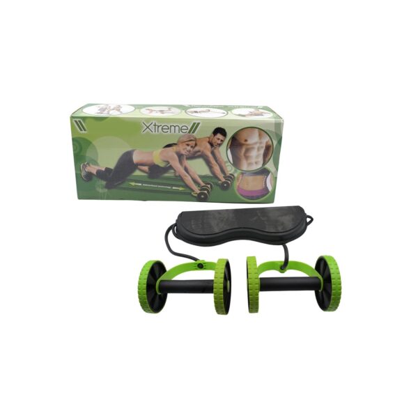 Professional Fitness Imported Ab Builder Ab Care Xtreme Fitness  Resistance Exerciser Resistance Tube Ab Slimmer Rope Exerciser Body Building Home Gym Trainer for Both Men & Women (1 Pc) - Image 3
